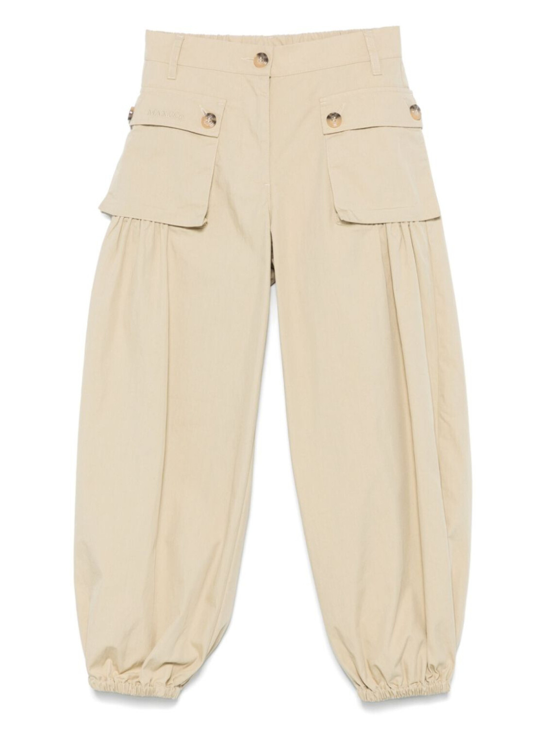 MAX&Co. Kids брюки со сборками, нейтральный 
MAX&Co. Kids брюки со сборками, нейтральный