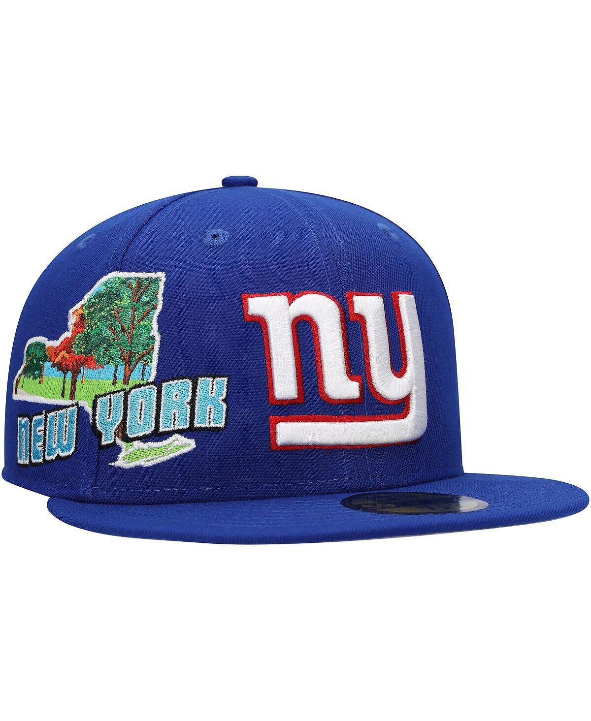 Мужская приталенная шляпа Royal New York Giants State view 59FIFTY New Era 
Мужская приталенная шляпа Royal New York Giants State view 59FIFTY New Era