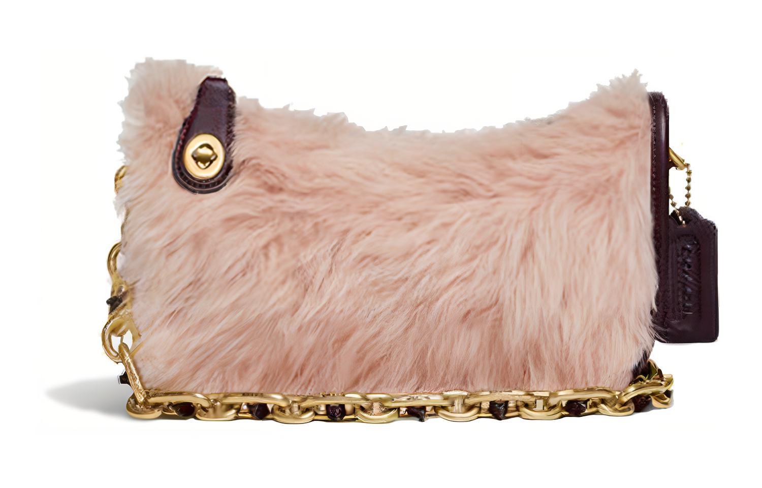 Свингер из шерсти с клатчем из дублёной кожи, женская розовая сумка через плечо COACH
Свингер из шерсти с клатчем из дублёной кожи, женская розовая сумка через плечо COACH