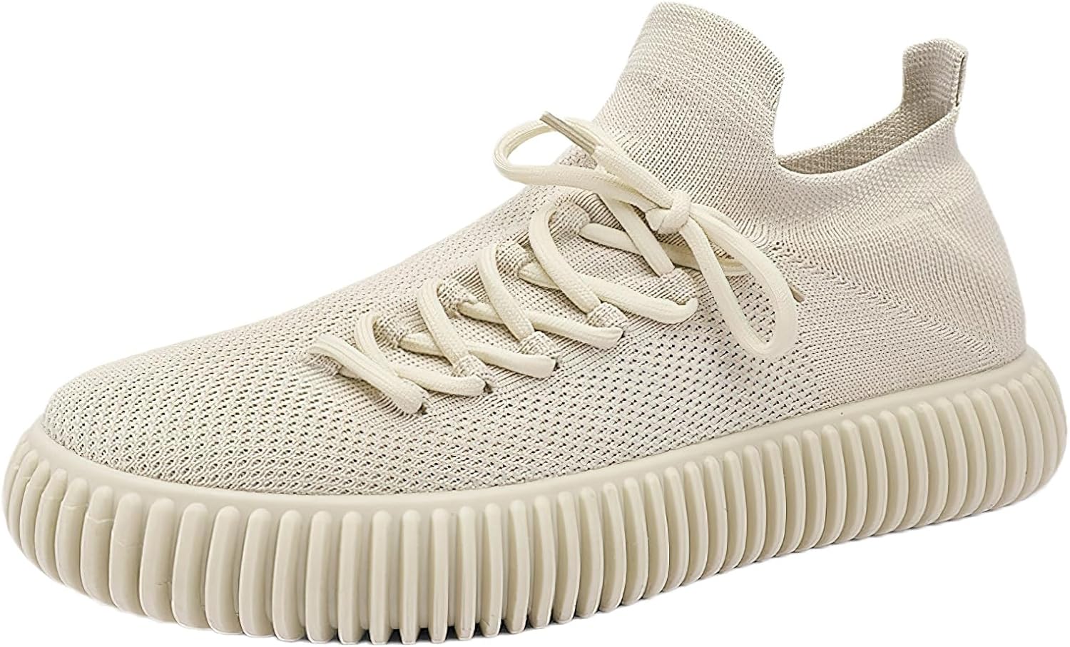 Мужские уникальные кроссовки с боковой шнуровкой, дышащие модные спортивные обувь Jamron, бежевый
Мужские уникальные кроссовки с боковой шнуровкой, дышащие модные спортивные обувь Jamron, бежевый