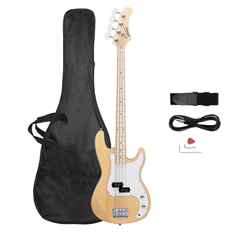 Басс гитара Glarry Burlywood GP Ⅱ Upgrade Electric Bass Guitar 
Басс гитара Glarry Burlywood GP Ⅱ Upgrade Electric Bass Guitar