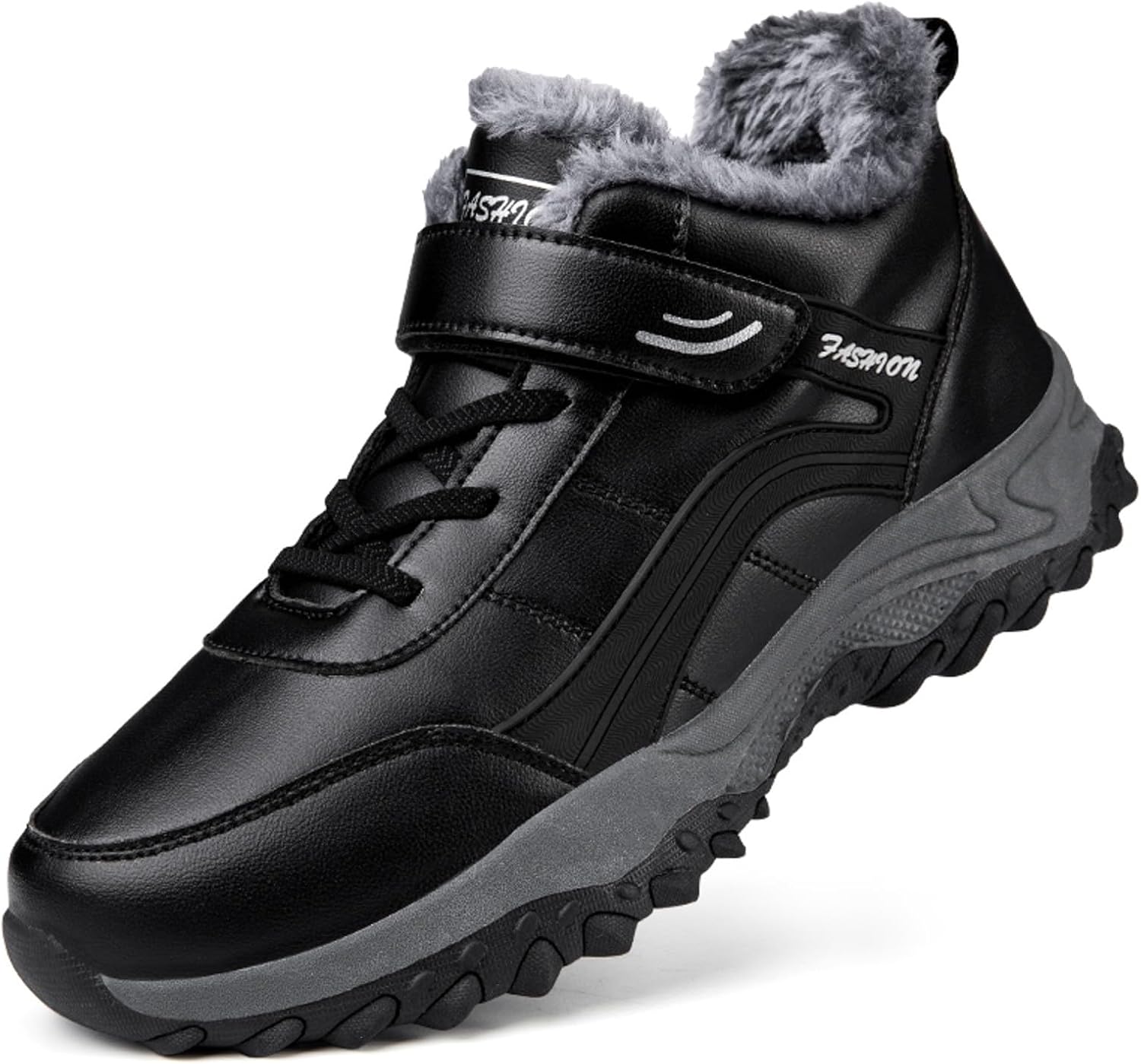 Женские и мужские зимние сапоги для снега, теплые, с меховой подкладкой, противоскользящие Diycam, Black-men
Женские и мужские зимние сапоги для снега, теплые, с меховой подкладкой, противоскользящие Diycam, Black-men