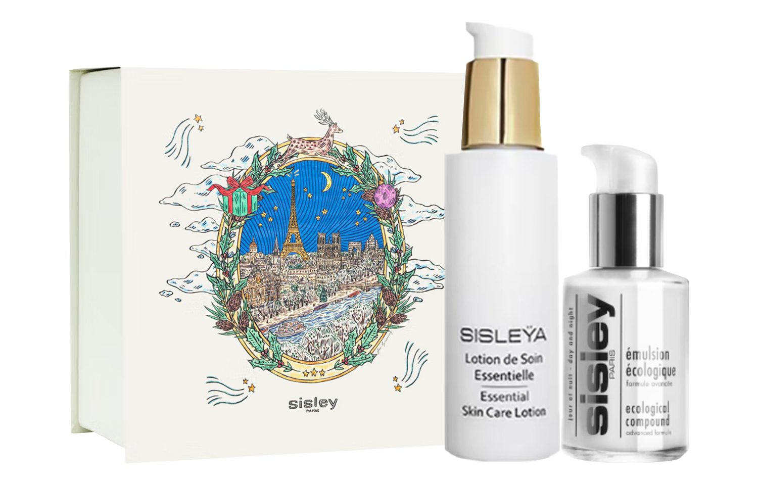 XISILI 2024 рождественский лимитированный восстанавливающий увлажняющий набор для ухода за кожей увлажнение и гидратация 60мл+100мл Sisley
XISILI 2024 рождественский лимитированный восстанавливающий увлажняющий набор для ухода за кожей увлажнение и гидратация 60мл+100мл Sisley