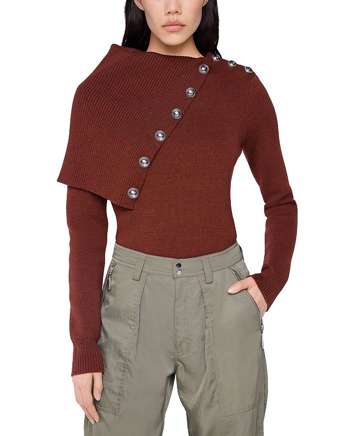 Свитер из мериносовой шерсти Rabanne, красный
Свитер из мериносовой шерсти Rabanne, красный