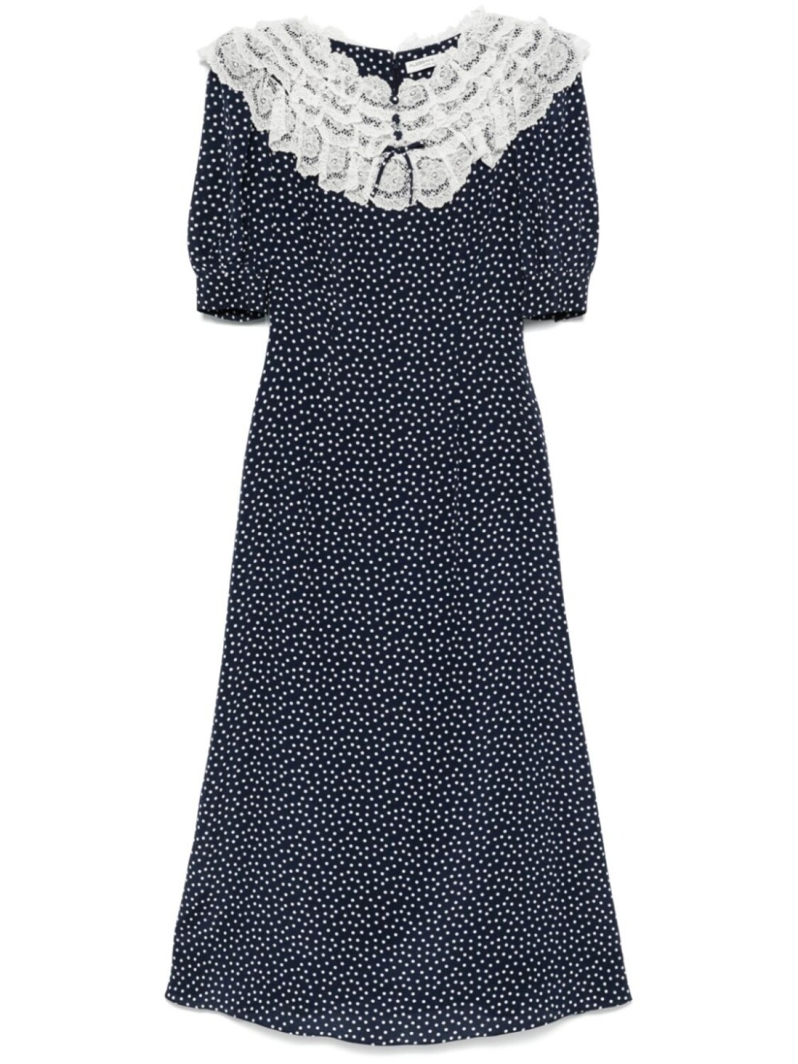 Alessandra Rich платье макси в горох, синий
Alessandra Rich платье макси в горох, синий