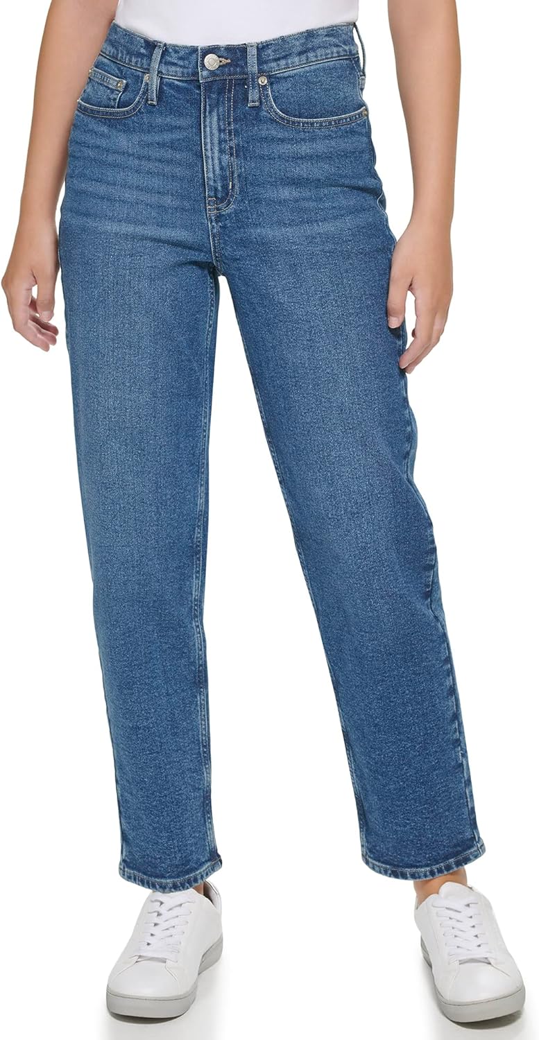 Женские джинсы Calvin Klein Jeans с высокой посадкой и широкими штанинами, Marrakesh
Женские джинсы Calvin Klein Jeans с высокой посадкой и широкими штанинами, Marrakesh