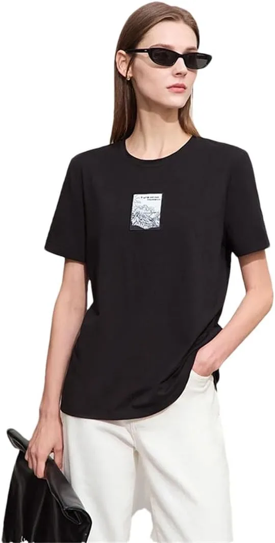 Женская футболка с вышивкой
Женская футболка с вышивкой