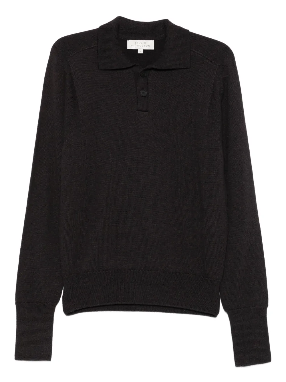 Джемпер Sark с воротником поло на пуговицах Studio Nicholson, коричневый
Джемпер Sark с воротником поло на пуговицах Studio Nicholson, коричневый