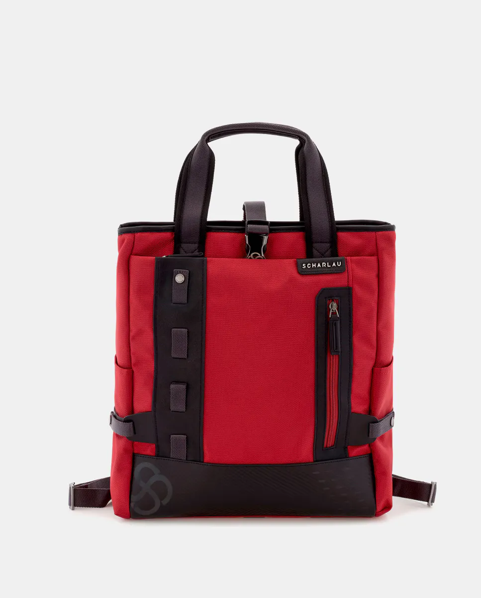 Многопозиционный рюкзак унисекс на молнии красного цвета Scharlau
Многопозиционный рюкзак унисекс на молнии красного цвета Scharlau