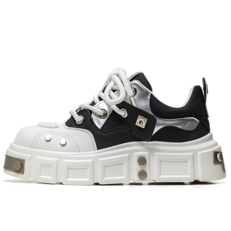 Низкие мужские кроссовки, увеличивающие рост GAISIMA, White Black
Низкие мужские кроссовки, увеличивающие рост GAISIMA, White Black