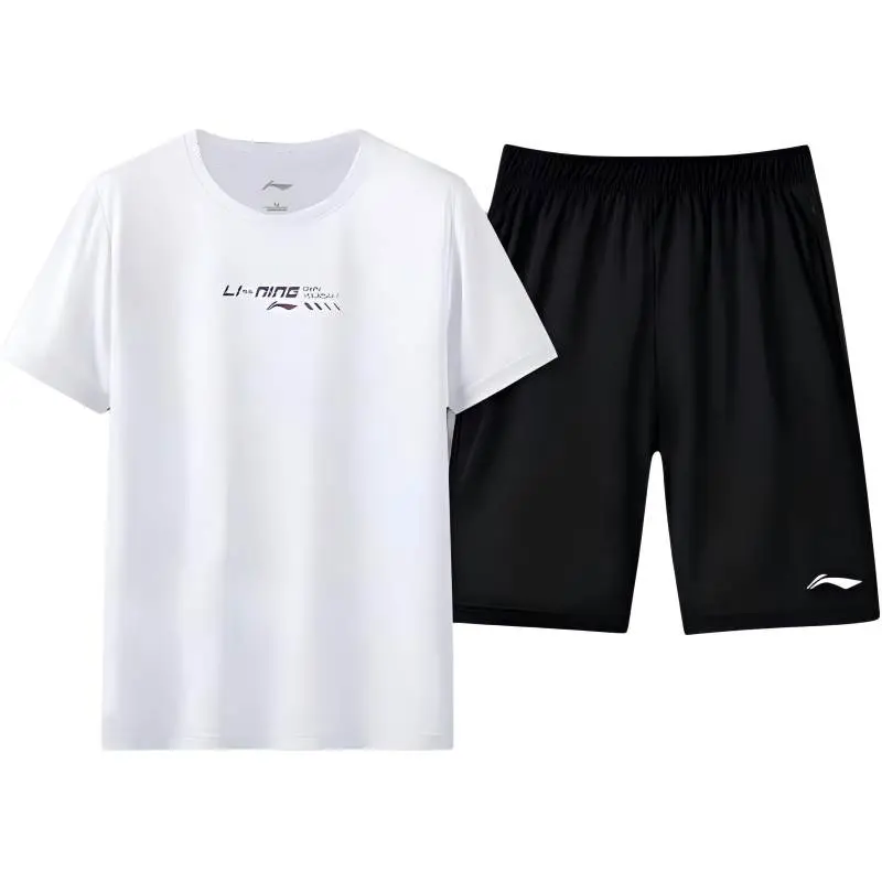 LINING Футбольный летний комплект Men's White+Black
LINING Футбольный летний комплект Men's White+Black