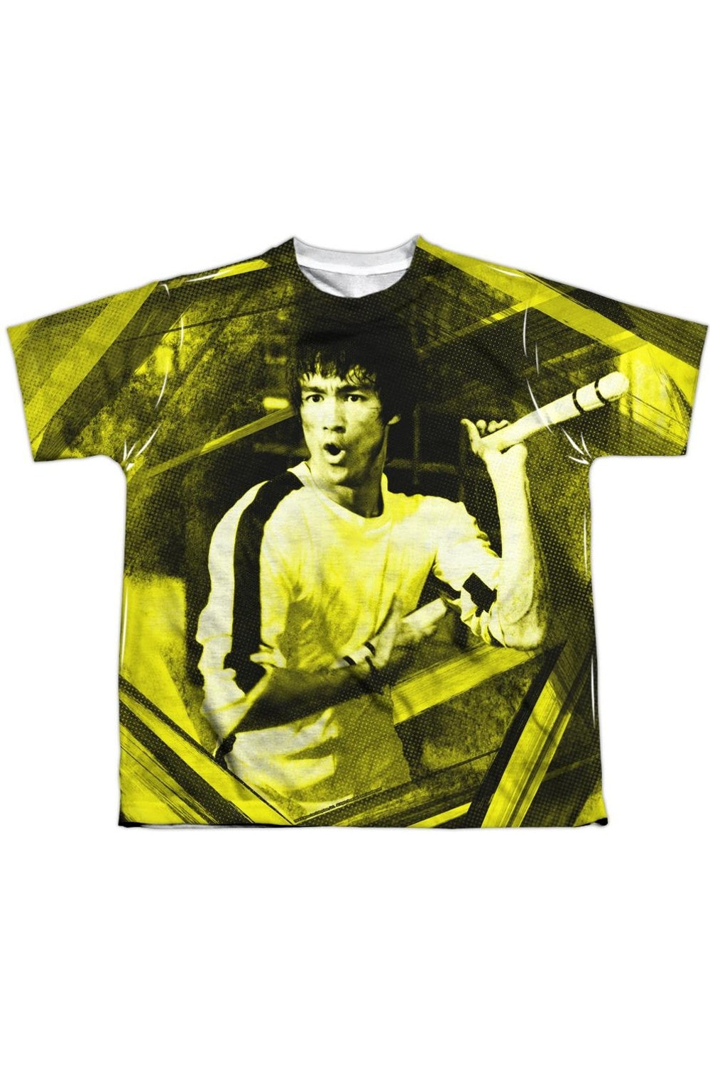 Футболка молодежная с коротким рукавом Bruce Lee в полоску Gildan, белый
Футболка молодежная с коротким рукавом Bruce Lee в полоску Gildan, белый