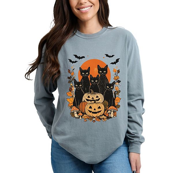 Футболка Black cats pumpkin vintage с длинным рукавом Simply Sage Market, Grey, Черный, Футболка Black cats pumpkin vintage с длинным рукавом Simply Sage Market, Grey
Футболка Black cats pumpkin vintage с длинным рукавом Simply Sage Market, Grey, Черный, Футболка Black cats pumpkin vintage с длинным рукавом Simply Sage Market, Grey