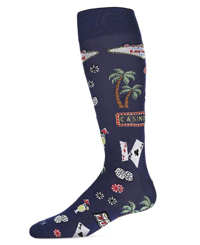 Мужские носки Viva Las Vegas Rayon from Bamboo Novelty Crew Socks MeMoi, синий
Мужские носки Viva Las Vegas Rayon from Bamboo Novelty Crew Socks MeMoi, синий
