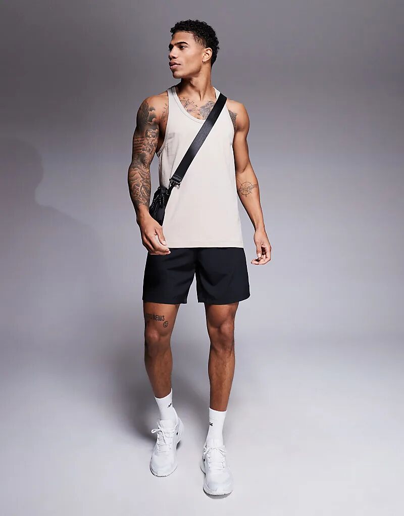 Тренировочный топ Icon из хлопка с быстросохнущей отделкой серо-коричневого цвета ASOS 4505
Тренировочный топ Icon из хлопка с быстросохнущей отделкой серо-коричневого цвета ASOS 4505