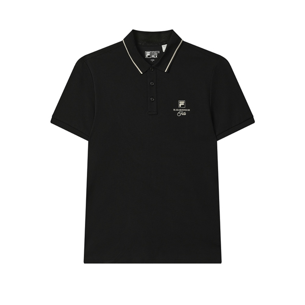 Heritage поло с короткими рукавами для мужчин FILA, черный
Heritage поло с короткими рукавами для мужчин FILA, черный