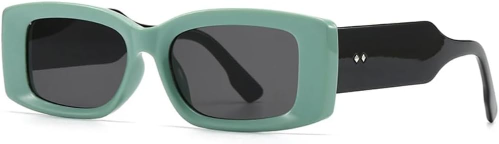 Модные прямоугольные женские солнцезащитные очки класса люкс в стиле ретро, конфетные цвета, прозрачный градиент; мужские солнцезащитные очки с широкими дужками и заклепками UUPTTPL, Green Black Gray
Модные прямоугольные женские солнцезащитные очки класса люкс в стиле ретро, конфетные цвета, прозрачный градиент; мужские солнцезащитные очки с широкими дужками и заклепками UUPTTPL, Green Black Gray