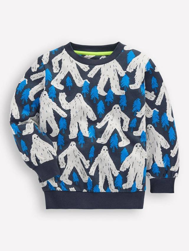 Детский свитшот с принтом йети из хлопка Mini Boden
Детский свитшот с принтом йети из хлопка Mini Boden