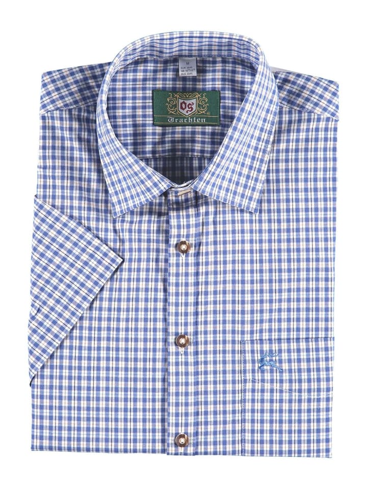 Традиционная рубашка 421000-3729 синего цвета OS-Trachten
Традиционная рубашка 421000-3729 синего цвета OS-Trachten