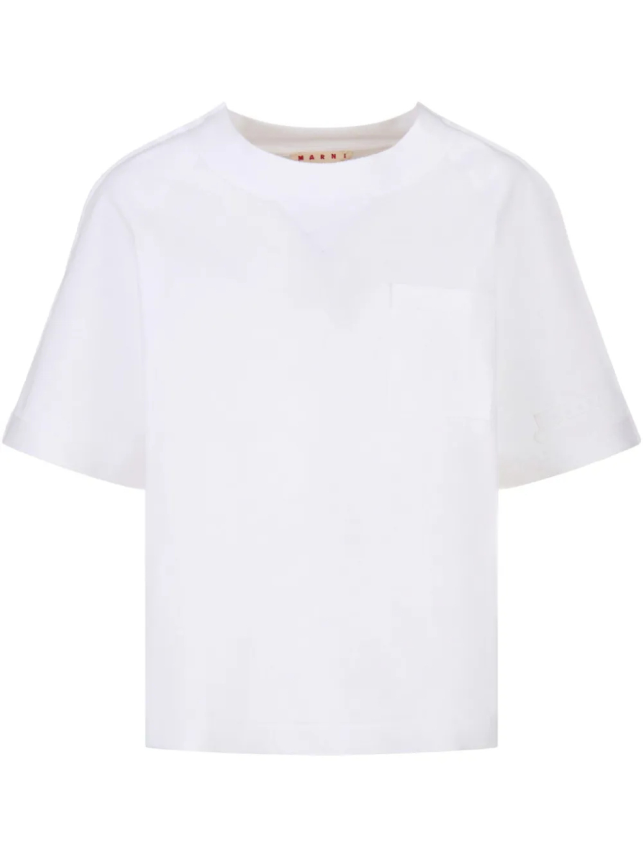 Marni хлопковая футболка, белый
Marni хлопковая футболка, белый