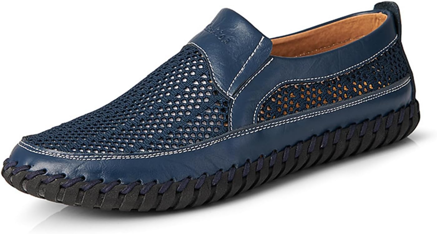 Мужские летние сандалии-лосьоны с вырезами, сетчатые, ручной работы, плоские, повседневные, удобные, дышащие, на липучке, обувь для прогулок, на пляж, нескользящие, водонепроницаемые Mikazonne, синий
Мужские летние сандалии-лосьоны с вырезами, сетчатые, ручной работы, плоские, повседневные, удобные, дышащие, на липучке, обувь для прогулок, на пляж, нескользящие, водонепроницаемые Mikazonne, синий