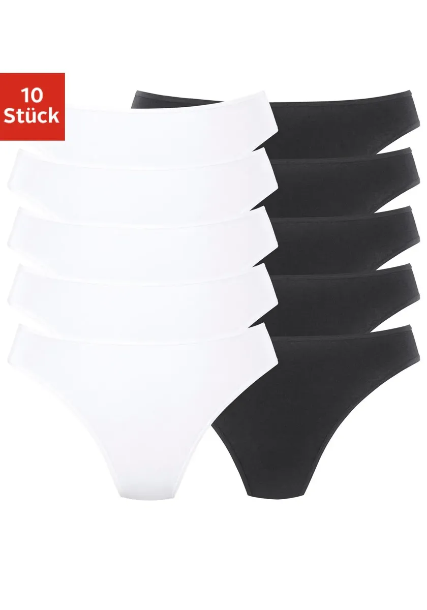 Стринги Petite Fleur (10 шт.), из эластичного хлопка, белый
Стринги Petite Fleur (10 шт.), из эластичного хлопка, белый