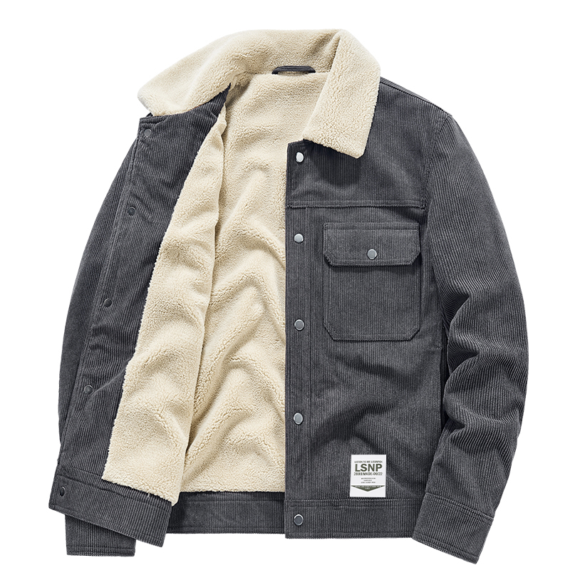 Пальто Unisex с бархатистой текстурой LISENPOK, темно-серый
Пальто Unisex с бархатистой текстурой LISENPOK, темно-серый
