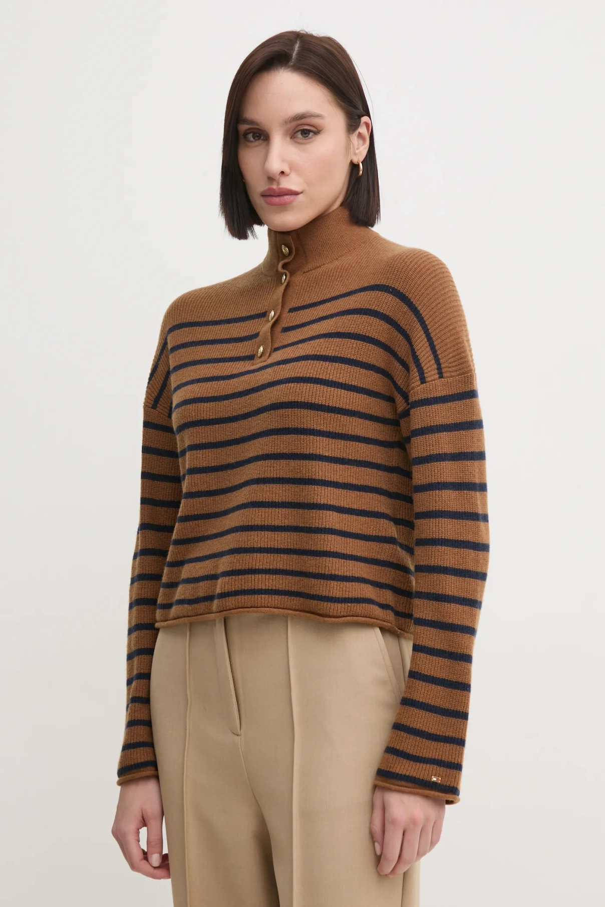 Шерстяной свитер Tommy Hilfiger, бежевый
Шерстяной свитер Tommy Hilfiger, бежевый