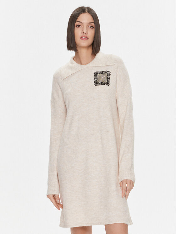 Трикотажное платье обычного кроя Liu Jo, бежевый
Трикотажное платье обычного кроя Liu Jo, бежевый