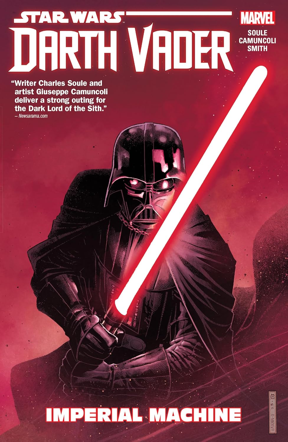 Star Wars: Darth Vader: Dark Lord Of The Sith Vol. 1 - Imperial Machine (Marvel Universe)
Star Wars: Darth Vader: Dark Lord Of The Sith Vol. 1 - Imperial Machine (Marvel Universe)