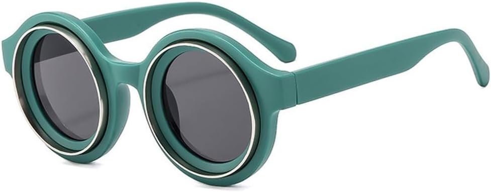 Круглые женские солнцезащитные очки конфетных цветов в стиле панк для мужчин с защитой от УФ-излучения UV400, подходящие для занятий спортом на открытом воздухе, бега и езды на велосипеде Generic, Green Gray
Круглые женские солнцезащитные очки конфетных цветов в стиле панк для мужчин с защитой от УФ-излучения UV400, подходящие для занятий спортом на открытом воздухе, бега и езды на велосипеде Generic, Green Gray