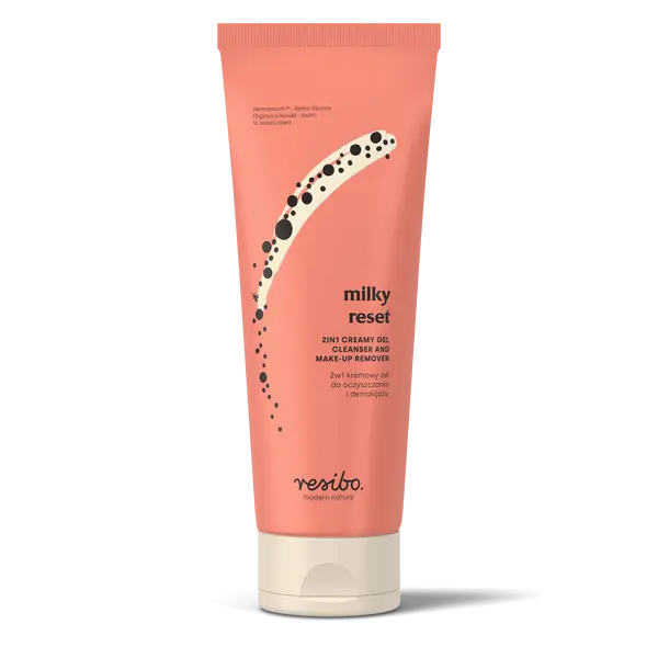 Кремообразный гель для очищения и снятия макияжа, 100 мл Resibo Milky reset
Кремообразный гель для очищения и снятия макияжа, 100 мл Resibo Milky reset