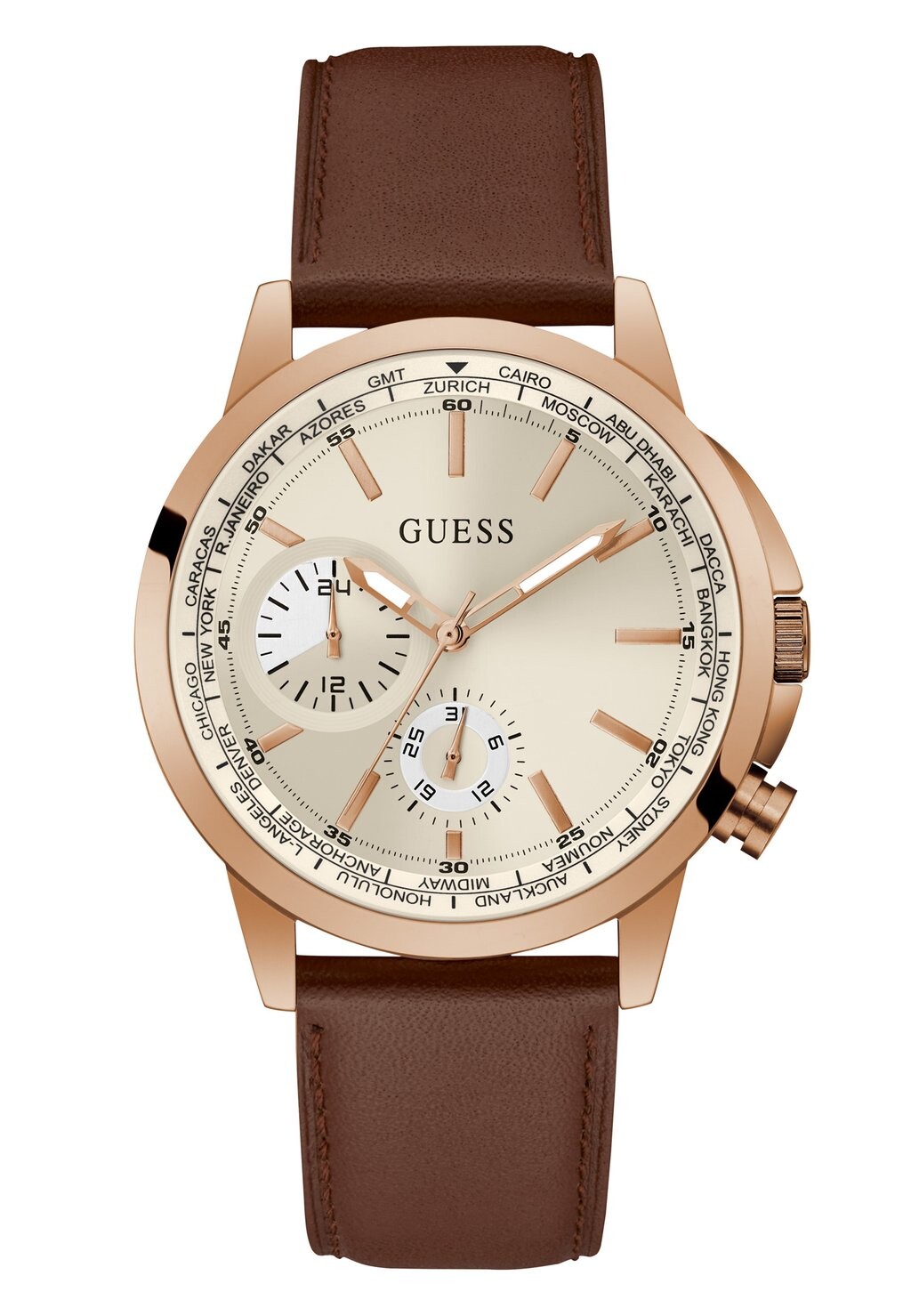Хронограф SPEC Guess, цвет brown
Хронограф SPEC Guess, цвет brown