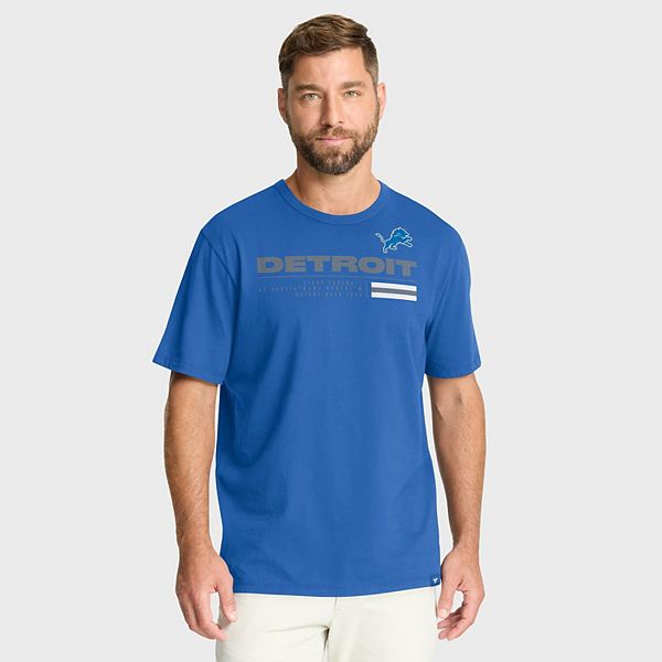 Мужская синяя футболка Detroit Lions Chop Block Legacy Fanatics
Мужская синяя футболка Detroit Lions Chop Block Legacy Fanatics