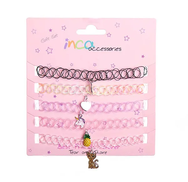 Набор из 5 чокеров Accesories Inca, 5 UD
Набор из 5 чокеров Accesories Inca, 5 UD