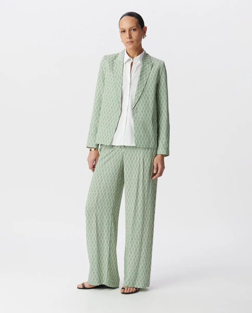 Женские широкие брюки с карманами Ikks, зеленый
Женские широкие брюки с карманами Ikks, зеленый