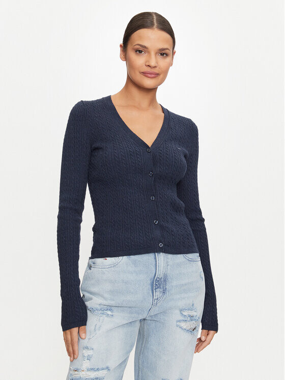 Кардиган приталенного кроя Tommy Jeans, синий
Кардиган приталенного кроя Tommy Jeans, синий