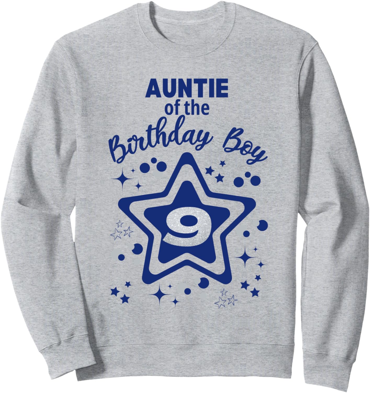 Тетя именинника, толстовка в синем стиле на 9-й день рождения Family Look Blue Style Theme Decorations Gifts
Тетя именинника, толстовка в синем стиле на 9-й день рождения Family Look Blue Style Theme Decorations Gifts