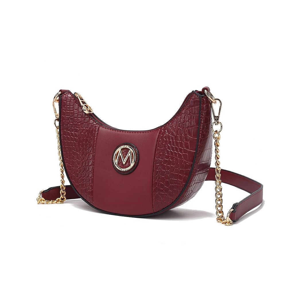 Коллекция Mkf Женская сумка через плечо Amira с тиснением под крокодила от Mia K MKF Collection, цвет Burgundy
Коллекция Mkf Женская сумка через плечо Amira с тиснением под крокодила от Mia K MKF Collection, цвет Burgundy