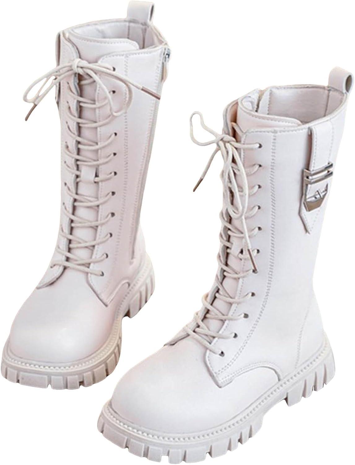 Ботинки для мальчиков и девочек в готическом стиле, боевые с шнуровкой и боковой молнией, из ПУ-кожи, панк-стиль, водонепроницаемые, до середины икры, для верховой езды, зимние, для малышей/маленьких/старших детей Generic, белый
Ботинки для мальчиков и девочек в готическом стиле, боевые с шнуровкой и боковой молнией, из ПУ-кожи, панк-стиль, водонепроницаемые, до середины икры, для верховой езды, зимние, для малышей/маленьких/старших детей Generic, белый