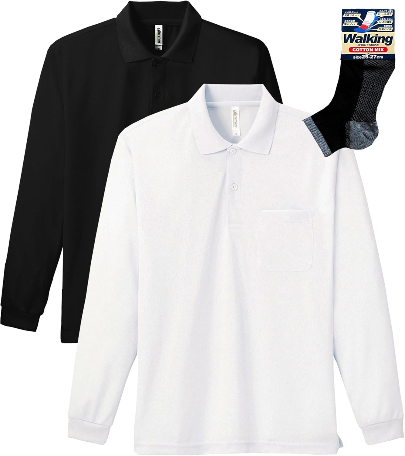 Футболка-поло с длинными рукавами и карманом Glimmer 00335-ALP Dry 4.4 унции, бело-черный
Футболка-поло с длинными рукавами и карманом Glimmer 00335-ALP Dry 4.4 унции, бело-черный