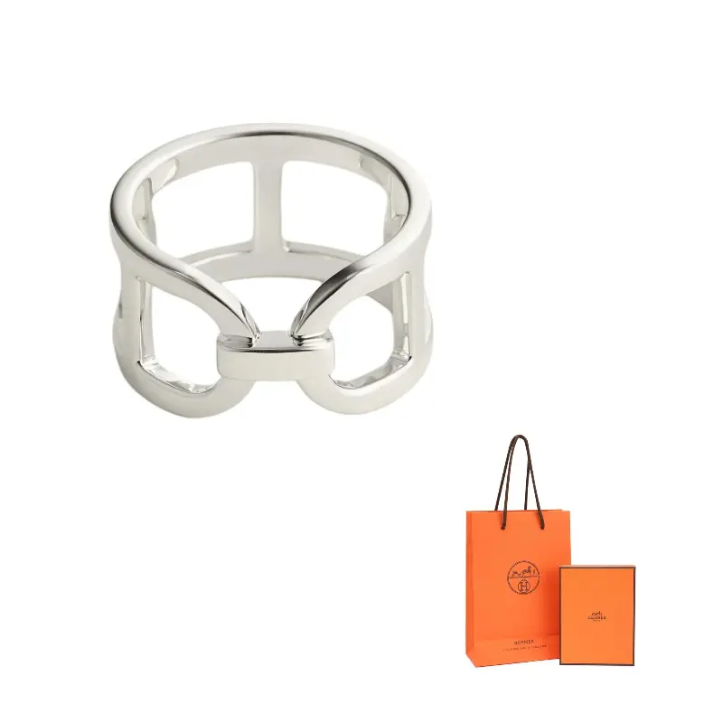 HERMES Кольцо из стерлингового серебра 925 пробы Unisex Silver
HERMES Кольцо из стерлингового серебра 925 пробы Unisex Silver