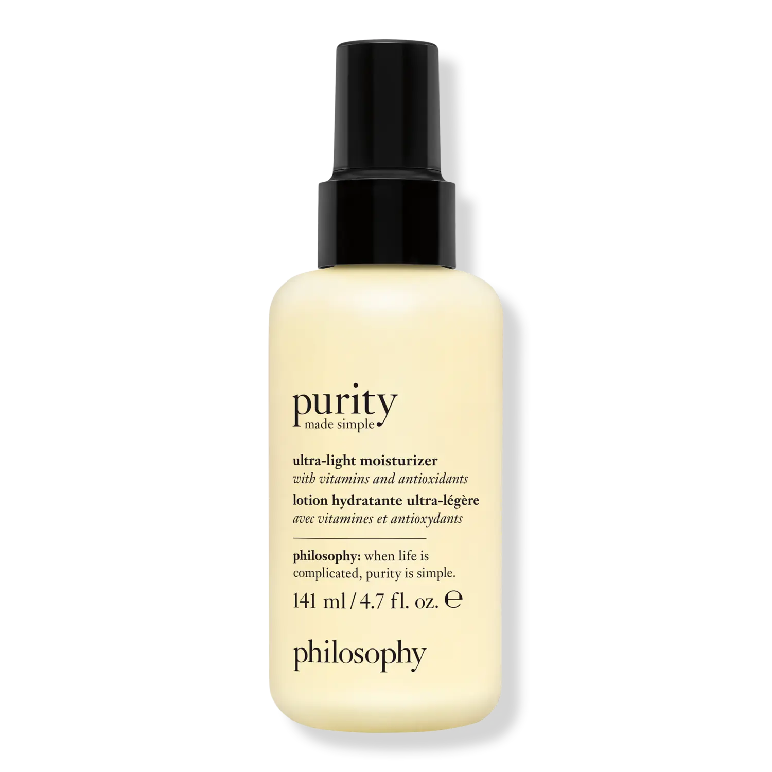 Ультралегкий увлажняющий крем Purity Made Simple Philosophy
Ультралегкий увлажняющий крем Purity Made Simple Philosophy