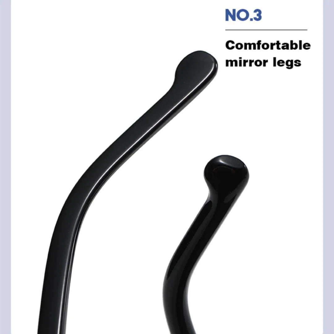 Солнцезащитные очки без оправы для женщин и мужчин, уникальные, с металлическими заклепками, модные, с защитой от УФ-излучения UV400 UATXTAU, Black-yellow
Солнцезащитные очки без оправы для женщин и мужчин, уникальные, с металлическими заклепками, модные, с защитой от УФ-излучения UV400 UATXTAU, Black-yellow