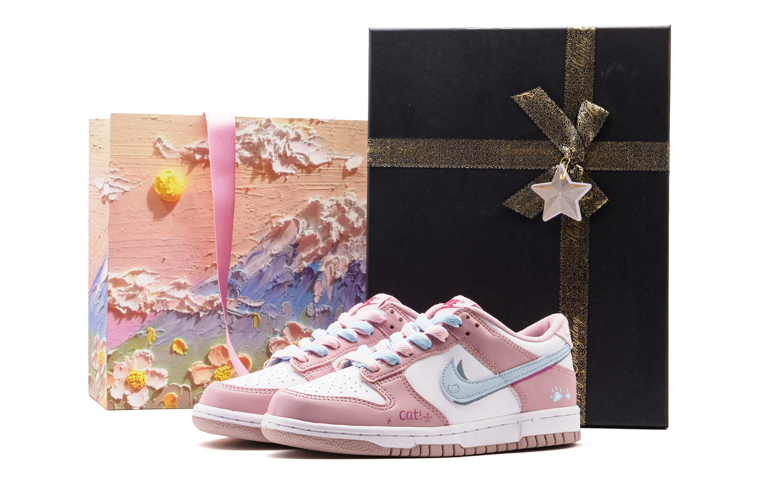 Nike Детские кроссовки для скейтбординга Dunk, устойчивые к истиранию, розовые, вишневые, для подростков
Nike Детские кроссовки для скейтбординга Dunk, устойчивые к истиранию, розовые, вишневые, для подростков