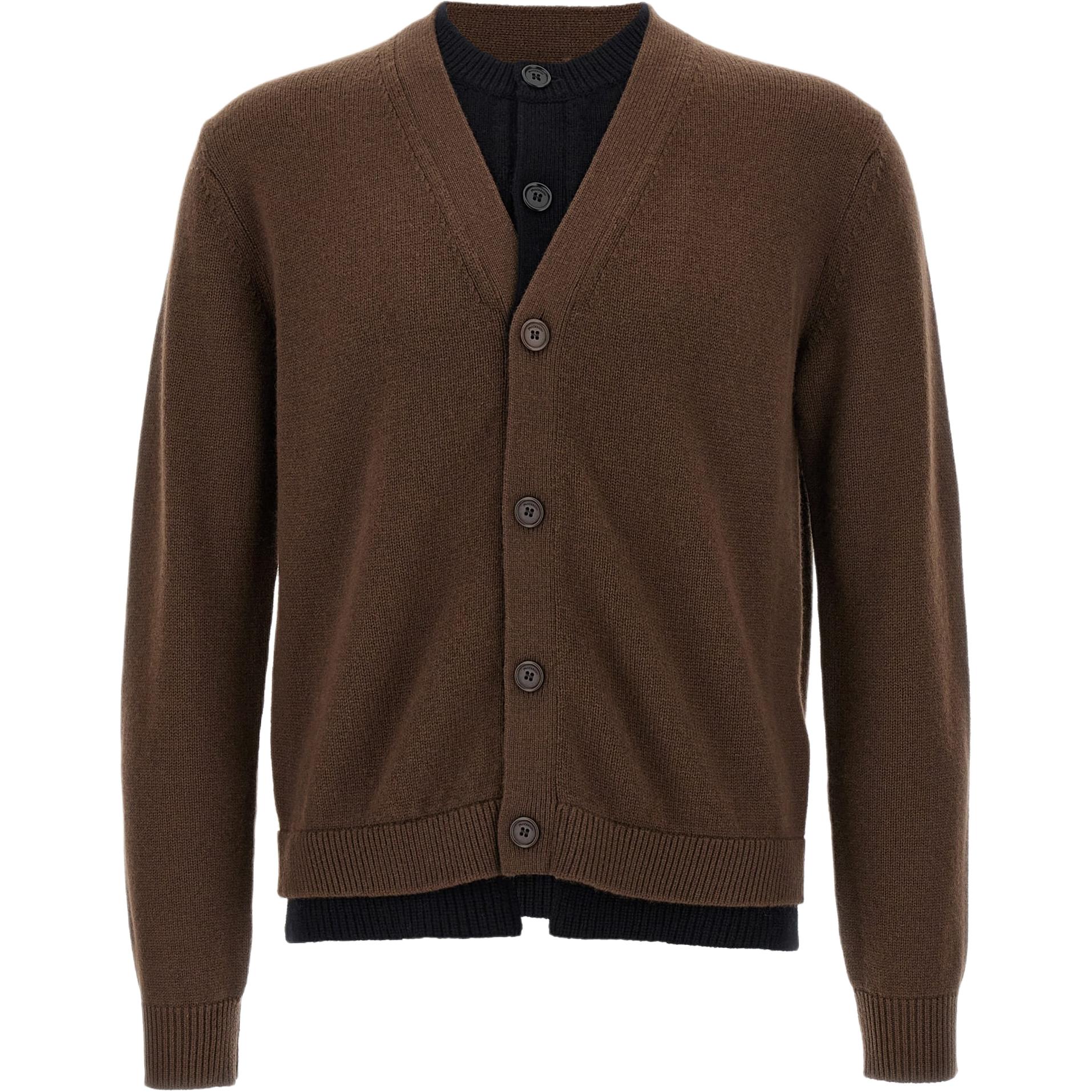 Многослойный кардиган JW Anderson, коричневый
Многослойный кардиган JW Anderson, коричневый