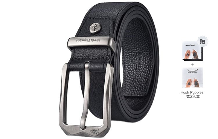 Мужской кожаный ремень Hush Puppies, Черный
Мужской кожаный ремень Hush Puppies, Черный