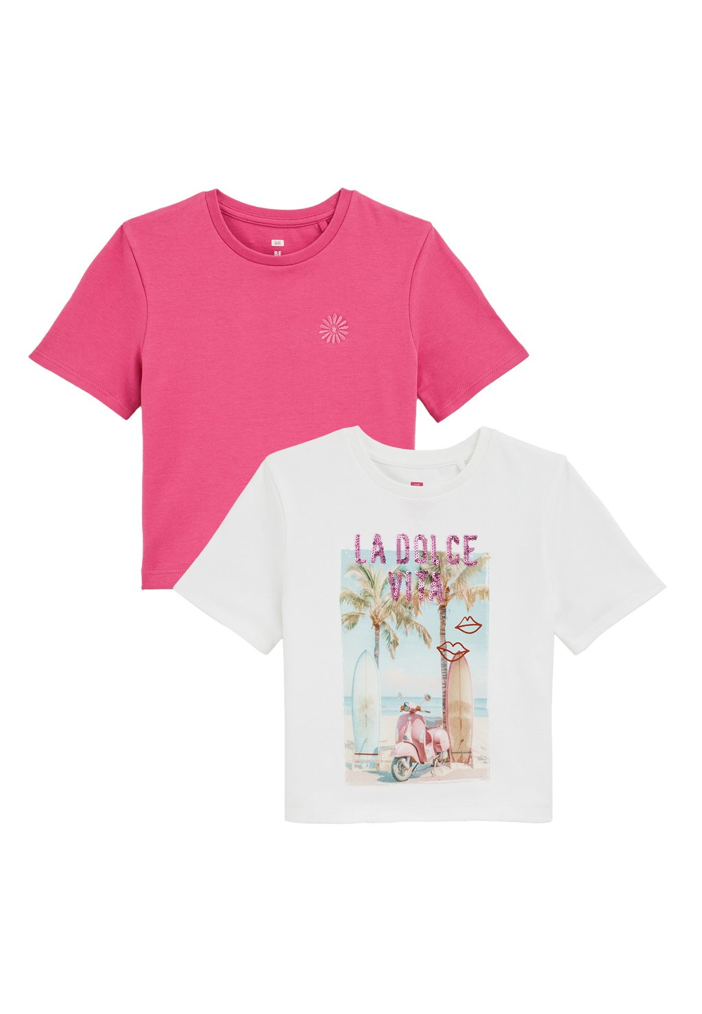 Базовая футболка MULTIPACK 2 WE Fashion, розовый
Базовая футболка MULTIPACK 2 WE Fashion, розовый