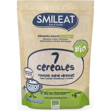 Smileat Papilla 7 Зерновые органические 200г
Smileat Papilla 7 Зерновые органические 200г