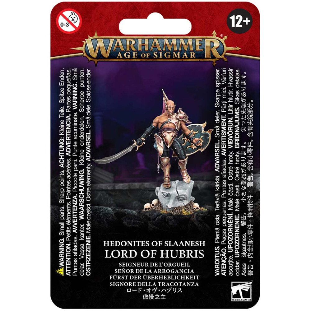 Миниатюра Games Workshop Warhammer Age of Sigmar: Hedonites of Slaanesh - Lord of Hubris
Миниатюра Games Workshop Warhammer Age of Sigmar: Hedonites of Slaanesh - Lord of Hubris